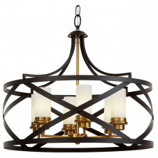 Подвесная люстра LUMINA DECO Astila LDP 1242-6 BK+MD Подвесная люстра LUMINA DECO Astila LDP 1242-6 BK+MD