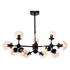 Люстра на штанге LUMINA DECO Zodiak LDP 160-12 BK Люстра на штанге LUMINA DECO Zodiak LDP 160-12 BK