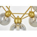Подвесная люстра LUMINA DECO Zodiak LDP 160N-12 MD+GY Подвесная люстра LUMINA DECO Zodiak LDP 160N-12 MD+GY