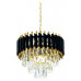 Подвесная люстра LUMINA DECO Funneli LDP 6003-400 BK+F.GD Подвесная люстра LUMINA DECO Funneli LDP 6003-400 BK+F.GD
