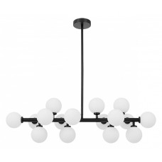 Люстра на штанге LUMINA DECO Marsiada LDP 6033-16 BK Люстра на штанге LUMINA DECO Marsiada LDP 6033-16 BK
