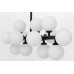 Люстра на штанге LUMINA DECO Marsiada LDP 6033-16 BK Люстра на штанге LUMINA DECO Marsiada LDP 6033-16 BK