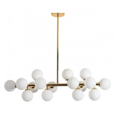 Люстра на штанге LUMINA DECO Marsiada LDP 6033-16 GD Люстра на штанге LUMINA DECO Marsiada LDP 6033-16 GD