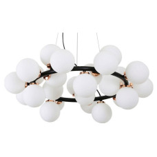 Подвесная люстра LUMINA DECO Marsiada LDP 6033-25 BK+GD Подвесная люстра LUMINA DECO Marsiada LDP 6033-25 BK+GD