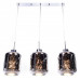 Подвесной светильник LUMINA DECO ALACOSMO LDP 6811-3 PR CHR Подвесной светильник LUMINA DECO ALACOSMO LDP 6811-3 PR CHR