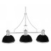 Светильник на штанге LUMINA DECO Ettore LDP 710-3 BK+CHR Светильник на штанге LUMINA DECO Ettore LDP 710-3 BK+CHR