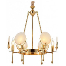 Подвесная люстра LUMINA DECO Montego LDP 8010-6 F.GD Подвесная люстра LUMINA DECO Montego LDP 8010-6 F.GD