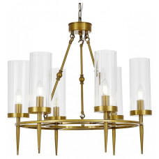 Подвесная люстра LUMINA DECO Moratti LDP 8022-6 MD+PR Подвесная люстра LUMINA DECO Moratti LDP 8022-6 MD+PR