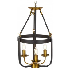 Подвесная люстра LUMINA DECO Berling LDP 8024-3 BK+MD Подвесная люстра LUMINA DECO Berling LDP 8024-3 BK+MD