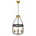 Подвесная люстра LUMINA DECO Berling LDP 8024-3 BK+MD Подвесная люстра LUMINA DECO Berling LDP 8024-3 BK+MD