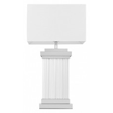 Настольная лампа декоративная LUMINA DECO Davos LDT 310 CHR+WT