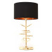 Настольная лампа декоративная LUMINA DECO Fabi LDT 5530 F.GD+BK Настольная лампа декоративная LUMINA DECO Fabi LDT 5530 F.GD+BK