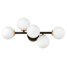 Бра LUMINA DECO Marsiada LDW 6033-5 BK+F.GD Бра LUMINA DECO Marsiada LDW 6033-5 BK+F.GD