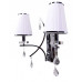 Бра LUMINA DECO Glamour LDW 66247-2 WT+CHR Бра LUMINA DECO Glamour LDW 66247-2 WT+CHR