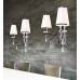 Бра LUMINA DECO Glamour LDW 66247-2 WT+CHR Бра LUMINA DECO Glamour LDW 66247-2 WT+CHR