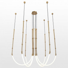 Подвесная люстра Lussole Bend LSP-7071 Подвесная люстра Lussole Bend LSP-7071