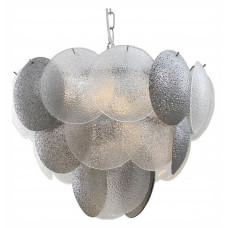 Подвесная люстра iLamp Rivoli 15617-9 CR+MULT Подвесная люстра iLamp Rivoli 15617-9 CR+MULT