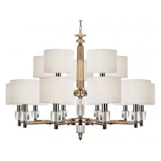 Подвесная люстра iLamp Alexa P2404-10+5 Nickel