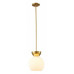 Светильник на штанге iLamp Mono P6079-1 GD+WH Светильник на штанге iLamp Mono P6079-1 GD+WH