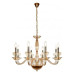 Подвесная люстра iLamp Mercury P9448-8 Gold Подвесная люстра iLamp Mercury P9448-8 Gold