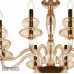 Подвесная люстра iLamp Mercury P9448-8 Gold Подвесная люстра iLamp Mercury P9448-8 Gold