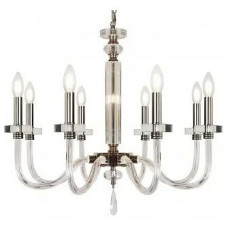 Подвесная люстра iLamp Vibe P9474-8 Nickel Подвесная люстра iLamp Vibe P9474-8 Nickel