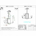Подвесная люстра iLamp King RM6201-10+5 CR+CL Подвесная люстра iLamp King RM6201-10+5 CR+CL