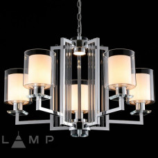 Подвесная люстра iLamp King RM6201-5 CR+CL Подвесная люстра iLamp King RM6201-5 CR+CL