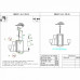 Подвесная люстра iLamp King RM6201-8+4 CR+CL Подвесная люстра iLamp King RM6201-8+4 CR+CL