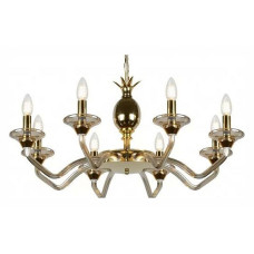 Подвесная люстра iLamp Flo YT2049-8 GD+COG Подвесная люстра iLamp Flo YT2049-8 GD+COG