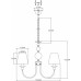 Подвесная люстра Moderli Feels V2613-5P Подвесная люстра Moderli Feels V2613-5P
