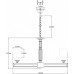 Подвесная люстра Moderli Katar V2623-8P Подвесная люстра Moderli Katar V2623-8P