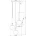 Подвесной светильник Moderli Host V2851-3P