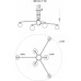 Люстра на штанге MyFar Stacy MR1012-6C Люстра на штанге MyFar Stacy MR1012-6C
