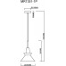 Подвесной светильник MyFar Kristina MR1351-1P Подвесной светильник MyFar Kristina MR1351-1P