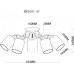 Потолочная люстра MyFar Patrick MR1601-5C Потолочная люстра MyFar Patrick MR1601-5C