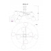 Люстра на штанге MyFar Aerton MR1941-8C Люстра на штанге MyFar Aerton MR1941-8C