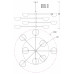 Люстра на штанге MyFar Valentina MR1953-8C Люстра на штанге MyFar Valentina MR1953-8C