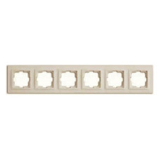 Рамка на 6 постов Mono Electric Despina 102-170000-166