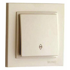 Выключатель проходной одноклавишный Mono Electric Despina 102-170025-109