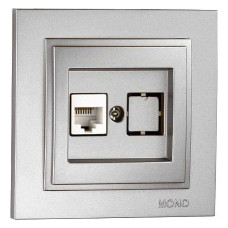 Розетка Ethernet RJ-45 Mono Electric Despina 102-212105-125