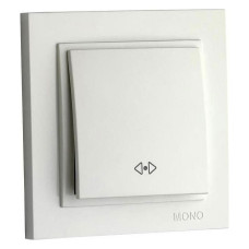 Выключатель перекрестный одноклавишный Mono Electric Despina 102-252525-112