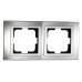 Рамка на 2 поста Mono Electric Chrome 106-410000-161 Рамка на 2 поста Mono Electric Chrome 106-410000-161