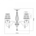 Люстра на штанге MW-Light Августина 419010805 Люстра на штанге MW-Light Августина 419010805