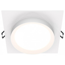 Встраиваемый светильник Maytoni Hoop DL086-GX53-SQ-W Встраиваемый светильник Maytoni Hoop DL086-GX53-SQ-W