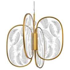 Подвесная люстра Odeon Light Piuma 6664/53L Подвесная люстра Odeon Light Piuma 6664/53L