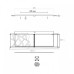 Накладной светильник Sonex Fabiana 7700/60L Накладной светильник Sonex Fabiana 7700/60L