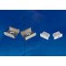 Набор заглушек и скоб для профиля Uniel UFE-N02 SILVER A POLYBAG UL-00000622 Набор заглушек и скоб для профиля Uniel UFE-N02 SILVER A POLYBAG UL-00000622