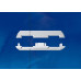 Заглушка для профиля Uniel UFE-N08 SILVER B POLYBAG UL-00000628 Заглушка для профиля Uniel UFE-N08 SILVER B POLYBAG UL-00000628