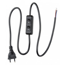 Сетевой провод с выключателем Uniel UCX-C90/02A-100 BLACK UL-00007465